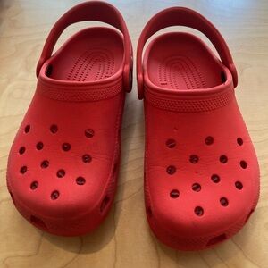 Red Kids Crocs